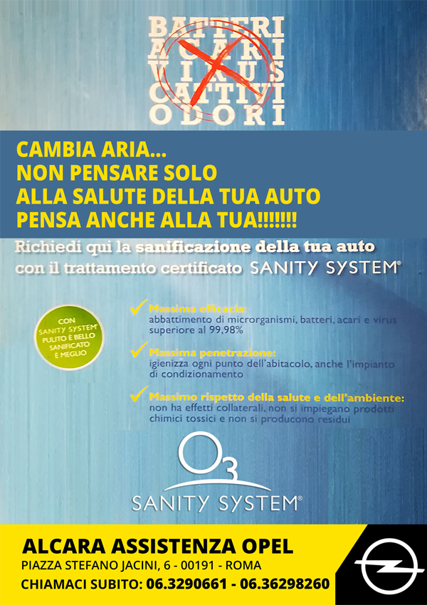 certificato sanity system