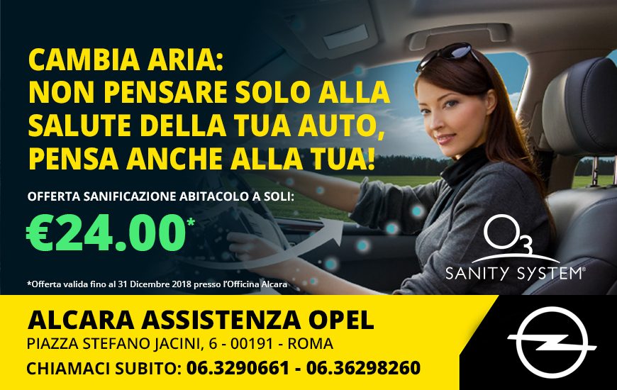 Offerta Sanificazione Abitacolo Auto